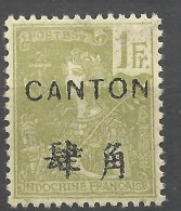 CANTON N° 46 NEUF** LUXE SANS CHARNIERE / Hingeless  / MH - Unused Stamps