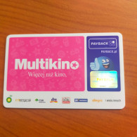 Poland - Loyality  Card - Payback - Multikino - 88002408 - Pologne