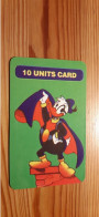 Prepaid Phonecard United Kingdom, Discount Phonecard - Walt Disney - Emissions Entreprises