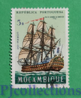 S394 - PORTOGALLO - PORTUGAL 1963 NAVE - SHIP 5e USATO - USED - Used Stamps