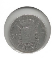 LEOPOLD II * 50 Cent 1886 Vlaams * Fraai * Nr 12446 - 50 Cent