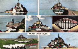 FRANCE - Mont Saint Michel - Colorisé - Carte Postale Ancienne - Le Mont Saint Michel