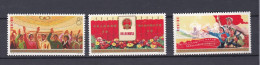 Chine 1975 La Série Complete 4ème Assemblée Populaire Nationale, 3 Timbres  NMH, N° 1225 - 1227 - Neufs