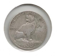 LEOPOLD II * 50 Cent 1901 Vlaams * Fraai * Nr 12454 - 50 Cents