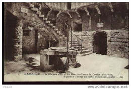 Marseille - Le Château D'If - Cour Intérieure Et  Dojon Historique - Festung (Château D'If), Frioul, Inseln...