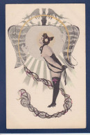 CPA Douhin Illustrateur Femme Woman érotisme Nu Féminin Symbolisme Voir Dos - Doubek, F.