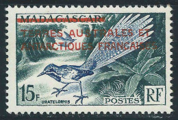 TAAF - FSAT - 1955  - N°1 - Tb De Madagascar Surch  - Neufs *  - MLH - Neufs