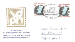 Germany:Berlin:Cover, Special Cancellation Essen, Seminar, 1973 - Brieven En Documenten