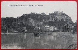 Cpa SAMSON Les Rochers Vallee De La Meuse Villa Pont Barque - Andenne