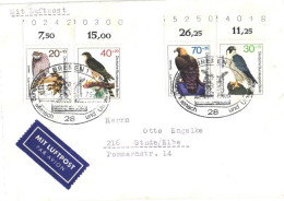 Germany:Berlin:Cover, Special Cancellation Bremen, Bird Serie, 1973 - Covers & Documents