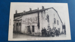 St Aubin Sur Aire , Rue Morguesson Et Rue De Paris , Restaurant - Otros & Sin Clasificación