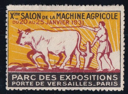 France Vignettes - Thème Vaches - Neuf Sans Gomme - Tourism (Labels)