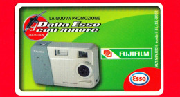 VIACARD -  Viacard Pubblicitarie - Esso - Fujifilm -  Tessera N. 1357 - 25 - Pub - 12.2001 - Otros & Sin Clasificación