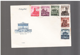 Ddr - Germania Est - 1955 Fdc  Historiche Bauweke - 1950-1970