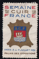 France Vignettes - Paris / Cuir - Neuf Sans Gomme - Tourism (Labels)