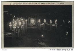 Paris - Exposition Internationale Des Arts Décoratifs De Paris 1925 - Vue De Nuit - Parigi By Night