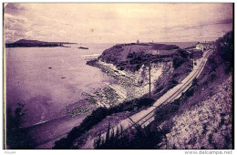 La Ligne Du Funiculaire à Saint-Jean De Luz (64) -  ( CPA ) - Funiculaires