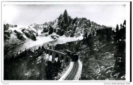 Le Funiculaire De Montenvers - Chamonix  (74)  ( CPSM ) - Funiculaires