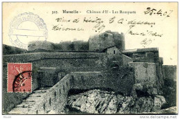 CPA - Les Remparts - Festung (Château D'If), Frioul, Inseln...