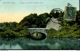 CPA - Le Pont Bridge And Rock - Boston