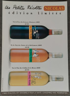 Carte Postale - Les Petites Récoltes (vin Nicolas) Illustration : Desclozeaux (bouteilles) - Desclozeaux