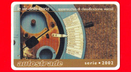 VIACARD - Serie Le Vie Della Storia - Strumenti Misura Veicoli - Tessera N. 1459 - 50 € - Pub - 02.2002 - Autres & Non Classés