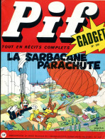 Pif Gadget N°180 - Fanfan La Tulipe "Le Chevalier Et La Jeune Fille" Les Pionniers De L'Espérance "Le Robot Invulnérable - Pif Gadget