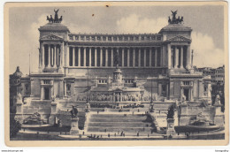 Rome, National Monument To Victor Emmanuel II Old Postcard Feldpost Travelled? B170312 - Altare Della Patria