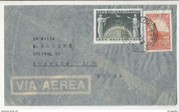 Argentina Air Mail Letter Cover Posted 1950 Florida-69 "BA" To Switzerland B201230 - Cartas & Documentos
