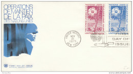 United Nations 1973-1974 10 FDC's (one Without Stamp) Bb160720 - FDC