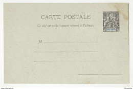 Indo-Chine Postal Stationery Postcard Not Posted B210526 - Other & Unclassified