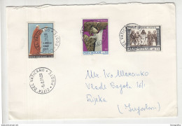 Vatican Letter Cover Posted 1971 To Rijeka B210420 - Storia Postale