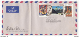 India, Zeolites India Company Airmail Letter Cover Travelled 198? B171025 - Lettres & Documents
