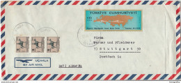 Turkey, Taylan-Etker Company Airmail Letter Cover Travelled 1970 Findikli, Istanbul Pmk B171025 - Lettres & Documents