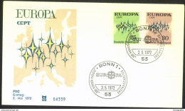 Germany, Europa CEPT 1972 FDC B170404 - 1972