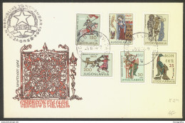 Yugoslavia, Historical Art 1964 FDC B170404 - FDC