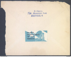 Great Britain, 52nd British Esperanto Congress Manchester Sticker On Letter Cover Travelled 1967 Sheffield Pmk B170410 - Esperanto