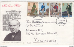 UK, Sir Rowland Hill FDC 1979 B170330 - 1971-1980 Decimal Issues