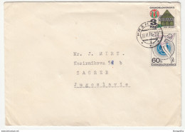 Czechoslovakia, Letter Cover Travelled 1974 Praha Pmk B180205 - Brieven En Documenten