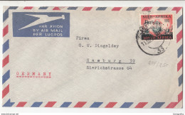 South Africa, Letter Cover Travelled 195? Johannesburg Pmk B180122 - Luftpost