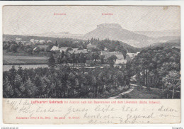 Gohrisch Old Postcard Travelled 19?? Without Stamp B170701 - Gohrisch