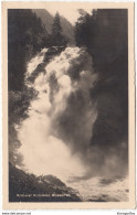 Mittlerer Krimmler Wasserfall Old Postcard Travelled 1935 Krimml Pmk B190401 - Krimml