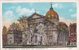 Cathedral Of St Peter And St Paul - Philadelphia - Formato Piccolo Viaggiata – FE390 - Philadelphia