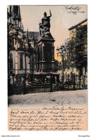 Wesel Krieger-Denkmal Old Postcard Posted 1905 To Semlin B210201 - Wesel