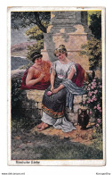 Kranze: Roman Love Old Postcard Posted 1916 Zagreb To Rijeka - Censored B210120 - Kränzle