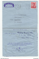 Hong Kong, Aerogramme Travelled 1971 B190601 - Cartas & Documentos