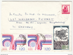 India, Letter Cover Travelled 1973 B190601 - Brieven En Documenten