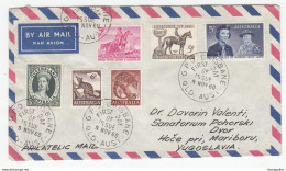 Australia, Airmail Letter Cover First Day Pmk Travelled 1960 D B180103 - Lettres & Documents