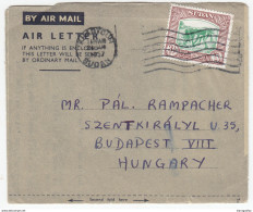 Sudan, Aerogramme Airmail Letter Travelled 1957 Khartoum Pmk D B180103 - Sudan (1954-...)