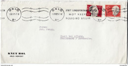 Knut Hol Company Letter Cover Travelled 1962 Oslo To Thorl By Aflenz Bb161210 - Briefe U. Dokumente